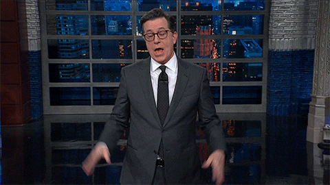 donald trump GIF by The Late Show With Stephen Colbert