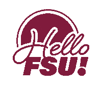 Gold Garnet Sticker by Florida State University