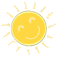 Sunshine Hello Sticker by POLA Magazin