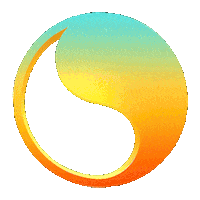 Yin Yang 3D Sticker by Free & Easy