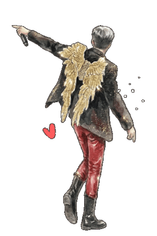 G Dragon King Sticker