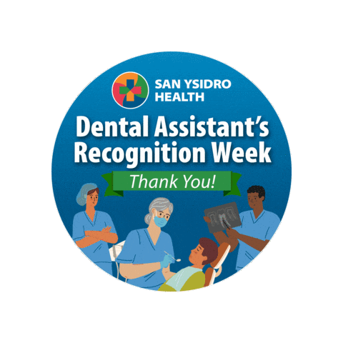 Dental Assistants Dentists Sticker by San Ysidro Health