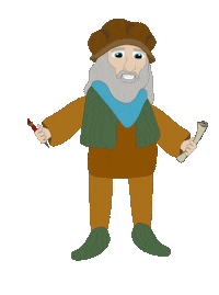 Artist Happy Dance Sticker