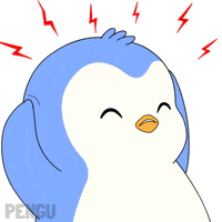 Penguin Think GIF by Pudgy Penguins