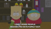 bart simpson hate GIF by South Park 