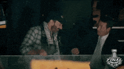 ice hockey fist bump GIF by NHL