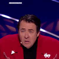 Shocked Jonathan Ross GIF by The Masked Singer UK