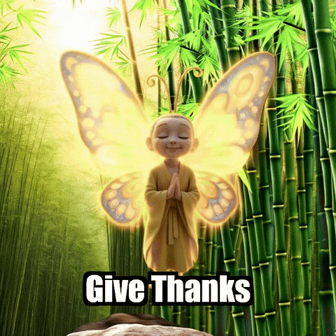 Give Thanks Appreciation GIF by BuddhaFlyJourney