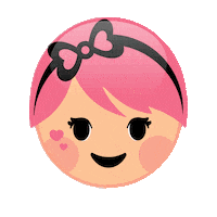Linda Kiss Sticker by Nina en tu corazon
