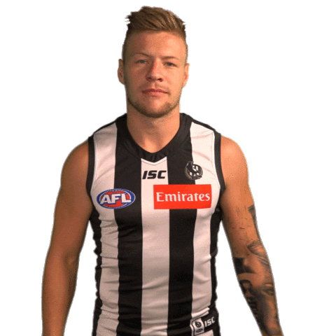 Collingwood Magpies Clapping Sticker by CollingwoodFC