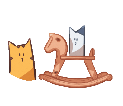 mafaldavidal giphyupload fun cats kids Sticker