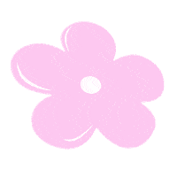 zinkin pink flower flor blinblin Sticker