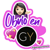 GYexperience nails gy gyexperience obvio en gy Sticker