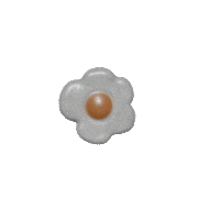 honyubin flower cray Sticker