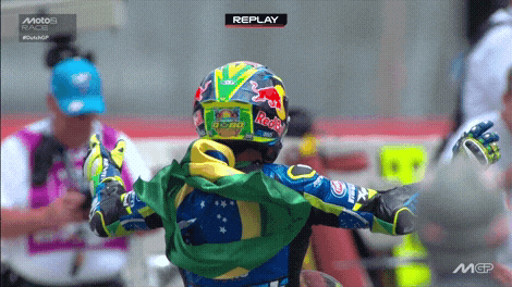 Happy Party GIF by MotoGP™