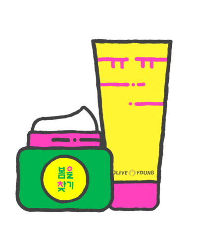 Flower Spring Sticker by OLIVEYOUNG