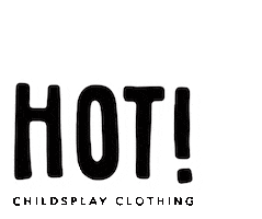 fire burn Sticker by Childsplay Clothing