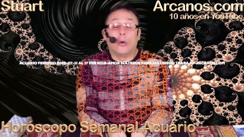 horoscopo semanal acuario febrero 2018 amor GIF by Horoscopo de Los Arcanos