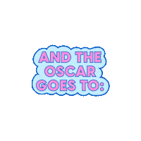 Oscar Sticker by popsugar