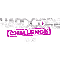 Challenge Hardcore Sticker by Stone Fit