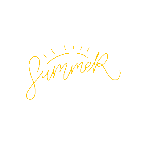 Summer Text Sticker