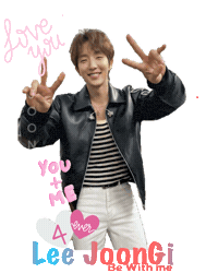 Be With Me Jg Sticker