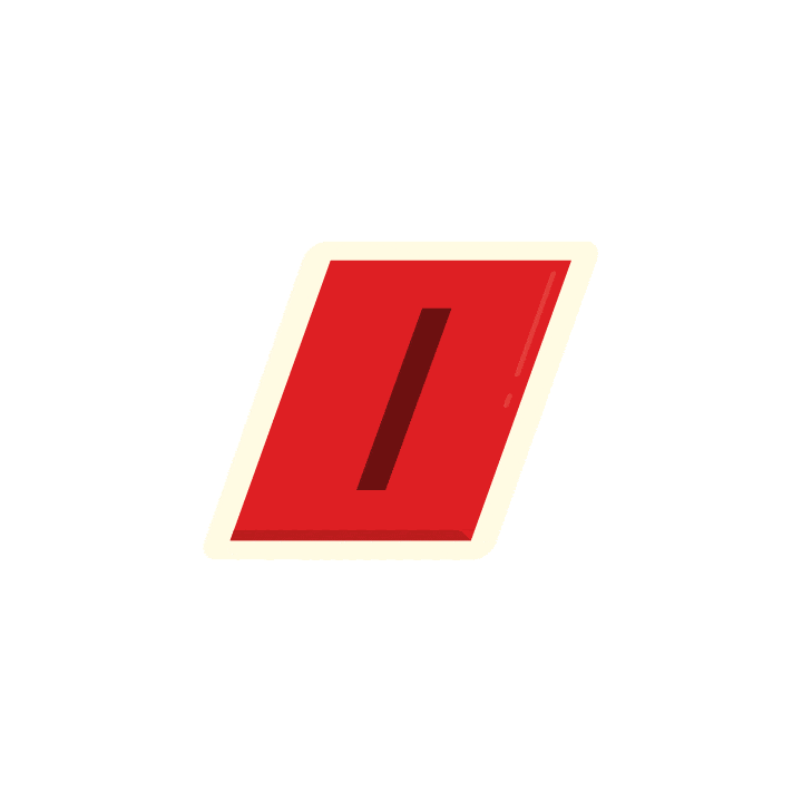 vote af Sticker by Chen Design Associates