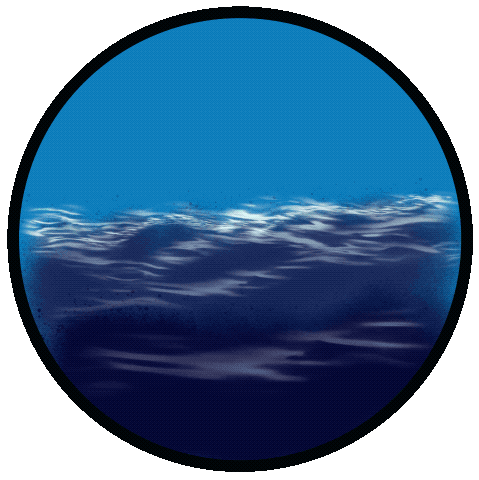 fraulemke sun night day wave Sticker