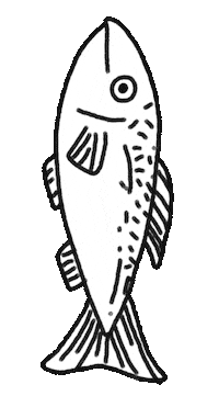 audreyhuguenin fish annoyed dead annoying Sticker