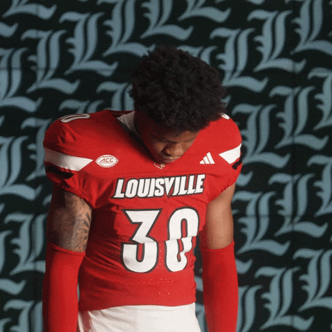 University Of Louisville Football GIF by Louisville Cardinals