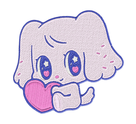 Pink Hug Sticker