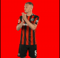 Mitchel Bakker Applause GIF by Bayer 04 Leverkusen