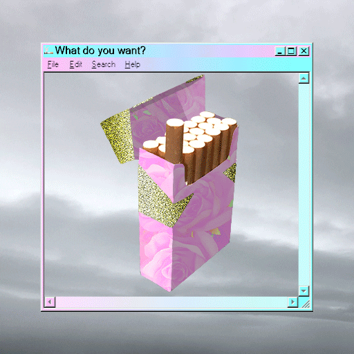 codyengland wave aesthetic gold rose GIF