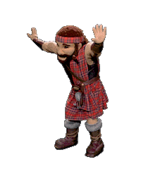 highlander Sticker by RadfordU
