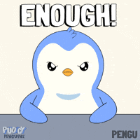 Angry No More GIF by Pudgy Penguins