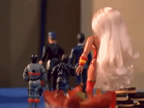 action league now thundergirl GIF