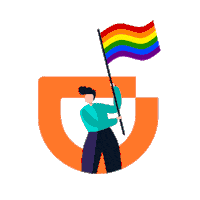 gay pride Sticker by DiDi México