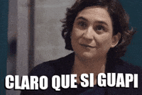 BarcelonaEnComu hehe si hihi claro GIF