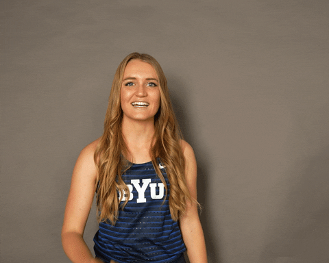 Celebration Y GIF by BYU Cougars