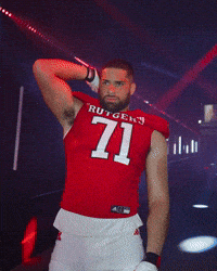 Aaron Lewis GIF by Rutgers Football