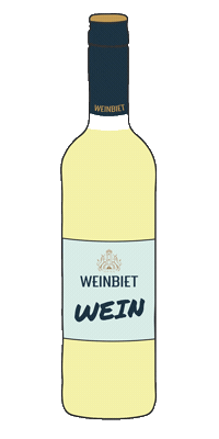 Weisswein Sticker by Weinbiet Manufaktur eG