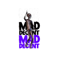 happy space Sticker by Mad Decent