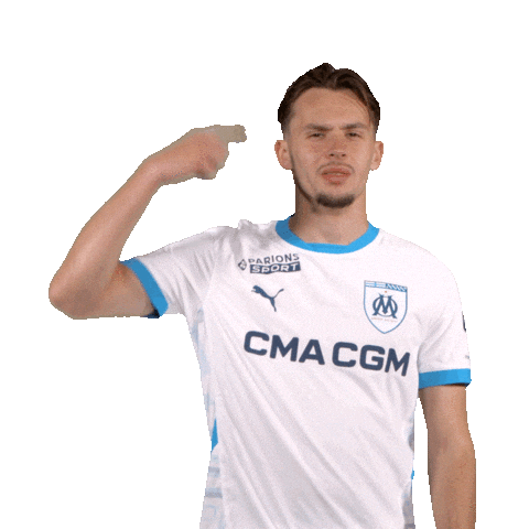 Wait What Football Sticker by Olympique de Marseille
