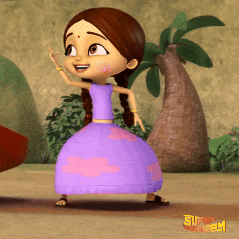 Happy Dance GIF by Chhota Bheem
