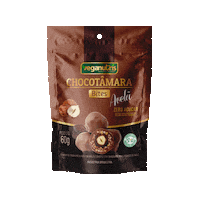 Veganutris bites zero acucar avela chocolate vegano Sticker