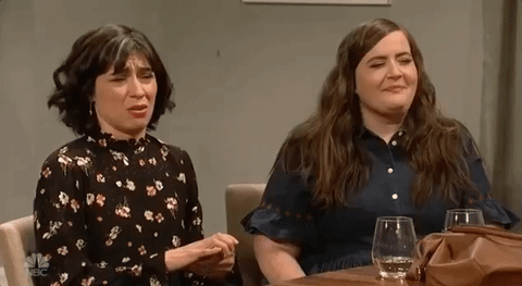 awkward aidy bryant GIF by Saturday Night Live