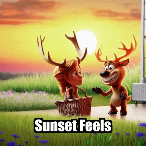 Friends Sunset GIF by elkijahspark