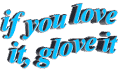 if you love it glove it lol STICKER by AnimatedText