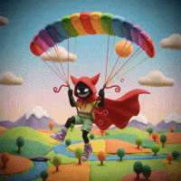 Happy Cartoon Character GIF by G*BOY