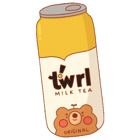 TWRLmilktea giphyupload drink tea drinks Sticker